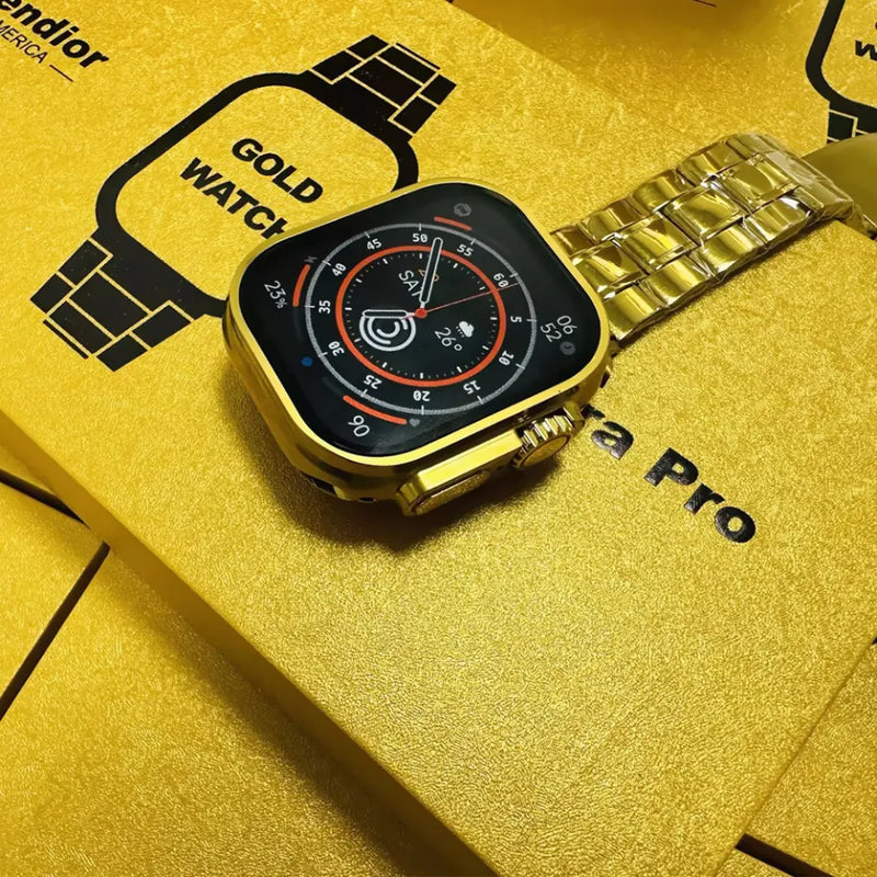 G9 Ultra Pro Smart Watch Golden Edition